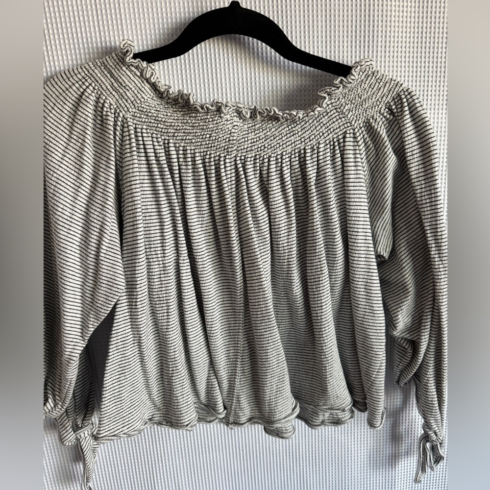 Free People striped shirt
